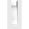 Ekena Millwork Standard Warren Architectural Grade PVC Bracket, 3 1/2"W x 7"D x 7"H BKTP04X07X07WAR - alternate 3